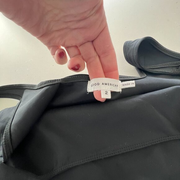 Good American Scuba Modern Tank Bodysuit NWOT - Picture 5 of 9